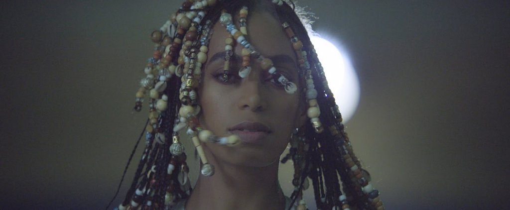 Picture of Solange Knowles' from her music video for 'Don't Touch My Hair'